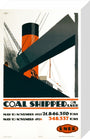 Poster, Coal Shipped on LNER stretched canvas small none Art Print - Science Museum Shop