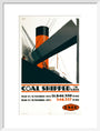 Poster, Coal Shipped on LNER art print medium white Art Print - Science Museum Shop