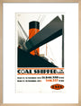 Poster, Coal Shipped on LNER art print medium natural Art Print - Science Museum Shop