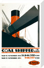 Poster, Coal Shipped on LNER stretched canvas medium none Art Print - Science Museum Shop