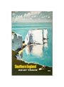 'Southern England, Go by Train', BR (SR) poster, 1960. unstretched canvas small none Art Print - Science Museum Shop