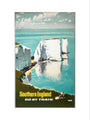 'Southern England, Go by Train', BR (SR) poster, 1960. art print medium none Art Print - Science Museum Shop