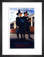 'Passengers of the Past - the Pilgrim Fathers', LNER poster, 1929. art print small black Art Print - Science Museum Shop