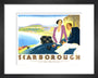 'Scarborough', LNER poster, 1932. art print extra small black Art Print - Science Museum Shop