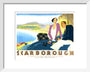'Scarborough', LNER poster, 1932. art print extra small white Art Print - Science Museum Shop