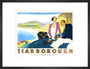 'Scarborough', LNER poster, 1932. art print medium black Art Print - Science Museum Shop