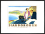 'Scarborough', LNER poster, 1932. art print large black Art Print - Science Museum Shop