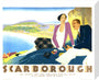 'Scarborough', LNER poster, 1932. stretched canvas medium none Art Print - Science Museum Shop