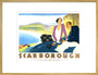 'Scarborough', LNER poster, 1932. art print extra large gold Art Print - Science Museum Shop