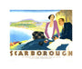 'Scarborough', LNER poster, 1932. unstretched canvas medium none Art Print - Science Museum Shop