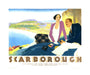 'Scarborough', LNER poster, 1932. unstretched canvas large none Art Print - Science Museum Shop
