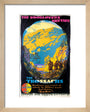'The Booklovers' Britain: The Trossachs', LNER poster, 1927. art print extra small natural Art Print - Science Museum Shop