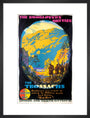 'The Booklovers' Britain: The Trossachs', LNER poster, 1927. art print medium black Art Print - Science Museum Shop