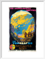 'The Booklovers' Britain: The Trossachs', LNER poster, 1927. art print medium white Art Print - Science Museum Shop