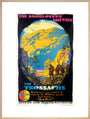 'The Booklovers' Britain: The Trossachs', LNER poster, 1927. art print extra large natural Art Print - Science Museum Shop
