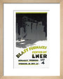 ‘Blast Furnaces Served by LNER’, LNER poster, 1926. art print extra small natural Art Print - Science Museum Shop