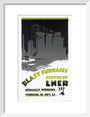 ‘Blast Furnaces Served by LNER’, LNER poster, 1926. art print small white Art Print - Science Museum Shop