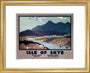 ‘Isle of Skye’, LNER poster, 1923-1947. art print extra small gold Art Print - Science Museum Shop
