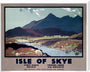‘Isle of Skye’, LNER poster, 1923-1947. stretched canvas extra large none Art Print - Science Museum Shop