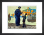 'Whitby', LNER poster, 1923. art print extra small black Art Print - Science Museum Shop
