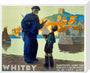 'Whitby', LNER poster, 1923. stretched canvas medium none Art Print - Science Museum Shop