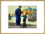 'Whitby', LNER poster, 1923. art print extra large gold Art Print - Science Museum Shop