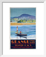 ‘Grange over Sands’, LMS poster, 1923-1947. art print extra small white Art Print - Science Museum Shop