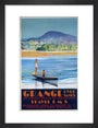 ‘Grange over Sands’, LMS poster, 1923-1947. art print small black Art Print - Science Museum Shop