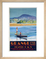 ‘Grange over Sands’, LMS poster, 1923-1947. art print small natural Art Print - Science Museum Shop