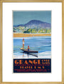 ‘Grange over Sands’, LMS poster, 1923-1947. art print large gold Art Print - Science Museum Shop
