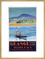 ‘Grange over Sands’, LMS poster, 1923-1947. art print extra large gold Art Print - Science Museum Shop