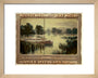 ‘Restful Holidays on Quiet Waters’, M & GNR poster, 1914. art print extra small natural Art Print - Science Museum Shop