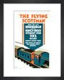 The Flying Scotsman', LNER poster, 1923-1947. art print extra small black Art Print - Science Museum Shop