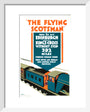 The Flying Scotsman', LNER poster, 1923-1947. art print extra small white Art Print - Science Museum Shop