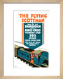 The Flying Scotsman', LNER poster, 1923-1947. art print extra small natural Art Print - Science Museum Shop