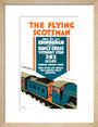 The Flying Scotsman', LNER poster, 1923-1947. art print small natural Art Print - Science Museum Shop