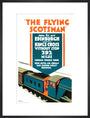 The Flying Scotsman', LNER poster, 1923-1947. art print large black Art Print - Science Museum Shop