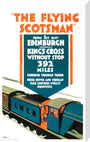 The Flying Scotsman', LNER poster, 1923-1947. stretched canvas large none Art Print - Science Museum Shop