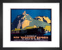 ‘New Rheingold Express’, LNER poster, 1935. art print extra small black Art Print - Science Museum Shop