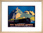 ‘New Rheingold Express’, LNER poster, 1935. art print small natural Art Print - Science Museum Shop