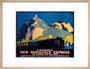 ‘New Rheingold Express’, LNER poster, 1935. art print medium natural Art Print - Science Museum Shop