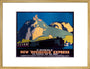 ‘New Rheingold Express’, LNER poster, 1935. art print large gold Art Print - Science Museum Shop