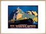 ‘New Rheingold Express’, LNER poster, 1935. art print large natural Art Print - Science Museum Shop