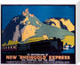 ‘New Rheingold Express’, LNER poster, 1935. stretched canvas medium none Art Print - Science Museum Shop