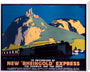‘New Rheingold Express’, LNER poster, 1935. stretched canvas large none Art Print - Science Museum Shop