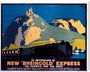 ‘New Rheingold Express’, LNER poster, 1935. stretched canvas extra large none Art Print - Science Museum Shop