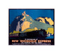 ‘New Rheingold Express’, LNER poster, 1935. unstretched canvas small none Art Print - Science Museum Shop