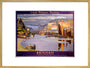 ‘Brixham’, GWR poster, 1923-1947. art print extra large gold Art Print - Science Museum Shop