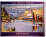 ‘Brixham’, GWR poster, 1923-1947. stretched canvas extra large none Art Print - Science Museum Shop