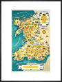 ‘Come to Beautiful Wales’, BR (LMR) poster, 1948-1965. art print extra large black Art Print - Science Museum Shop